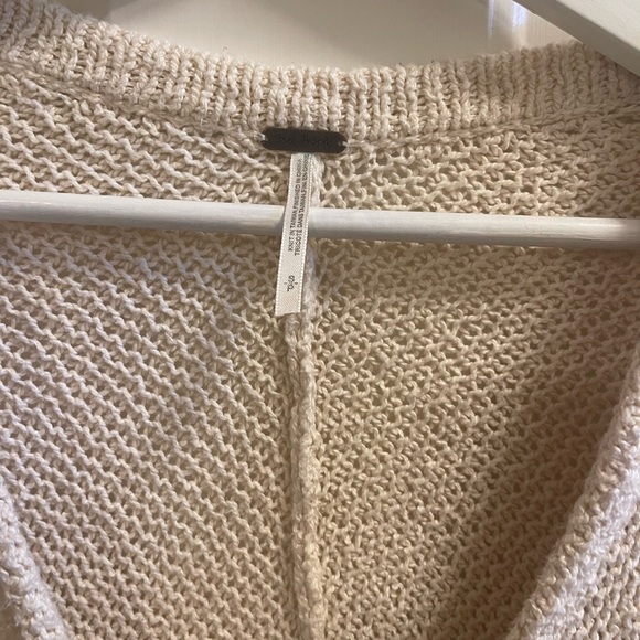 Free People Shark Bite Hem Cardigan - Picture 7 of 8